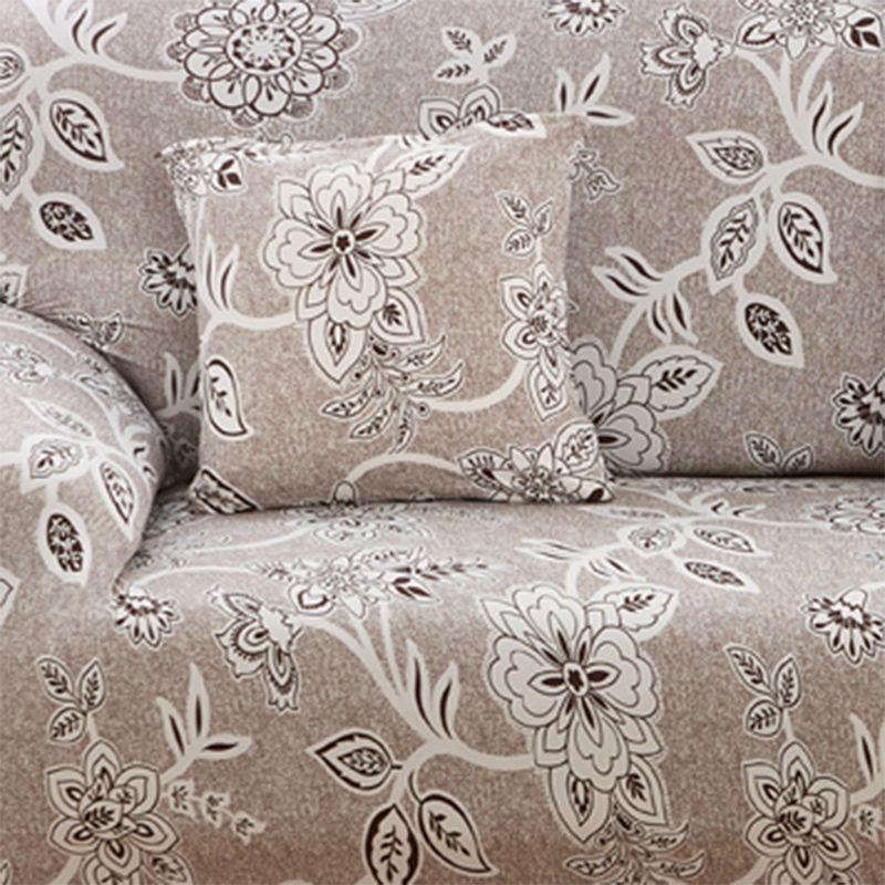 High-quality Flower Printed Slipcover Sofa Cover With Excellent Fit And Stretch For Various Couch Sizes