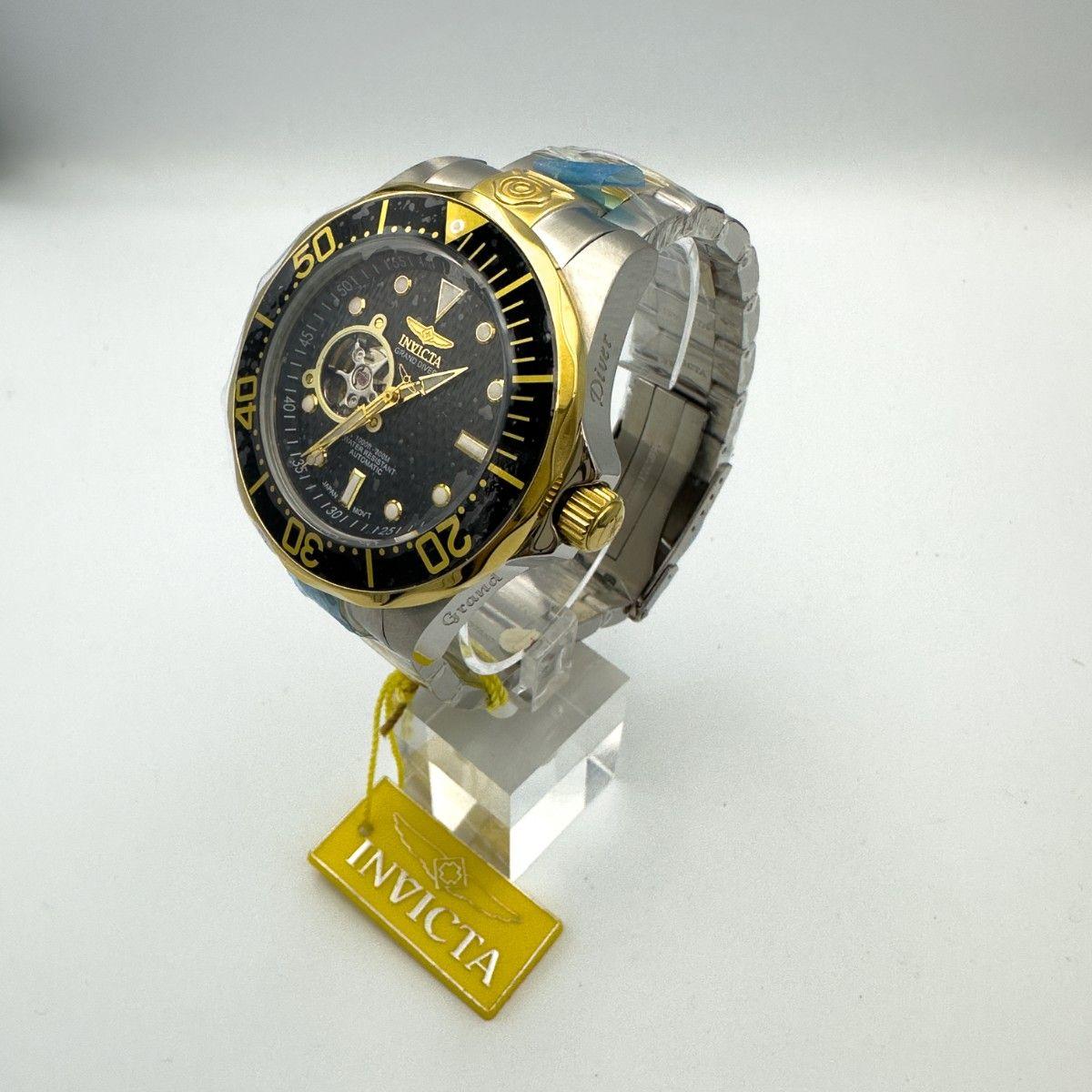Used [Price reduction] INVICTA Grand Diver Open Heart Automatic Watch