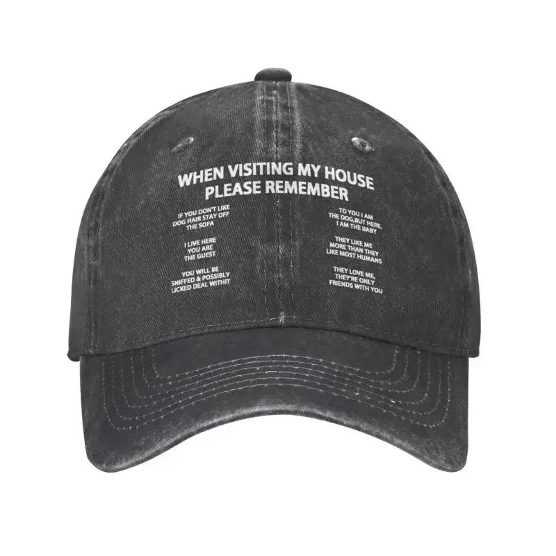 Classic Unisex Cotton Shih Tzu Dog Baseball Cap Adult Adjustable Dad Hat Women Unisex Sun Protection