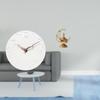 Silent Decorative Wall Clock And Antique Arabic Burner for Home Kitchen Office Study Room Living