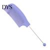 Hair Styling Comb DIY Beaded Comb, Fine Teeth Rat Tail Customizable with Blank Bar, Plastic Detangling for Men Women Stylist