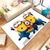 Cute Minions cartoon Living Room Non-Slip Area Rug Soft Carpet for Bedroom Kids Playroom Sofa,Home Decor Doormat Gift