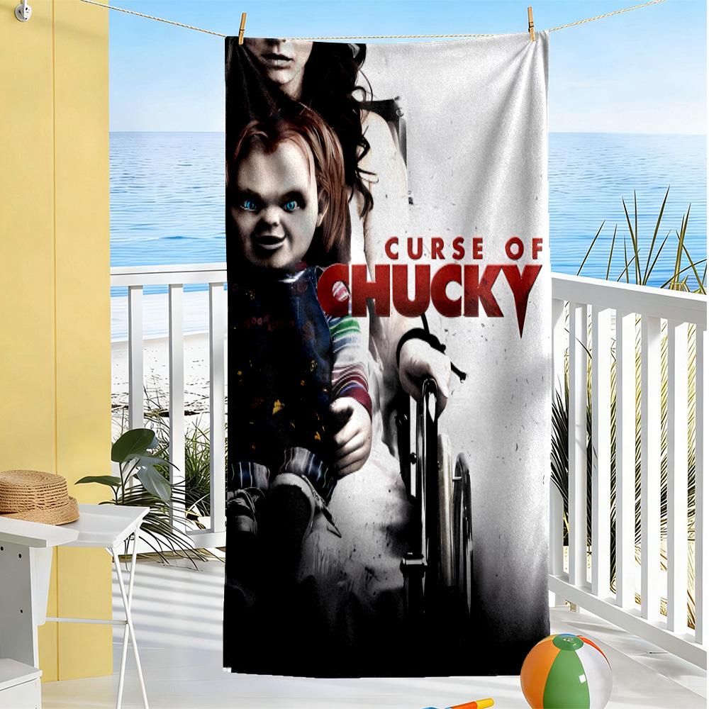Chucky's Country Adventure Beach Towel Quick-Dry Soft Microfiber Comfortable Lightweight