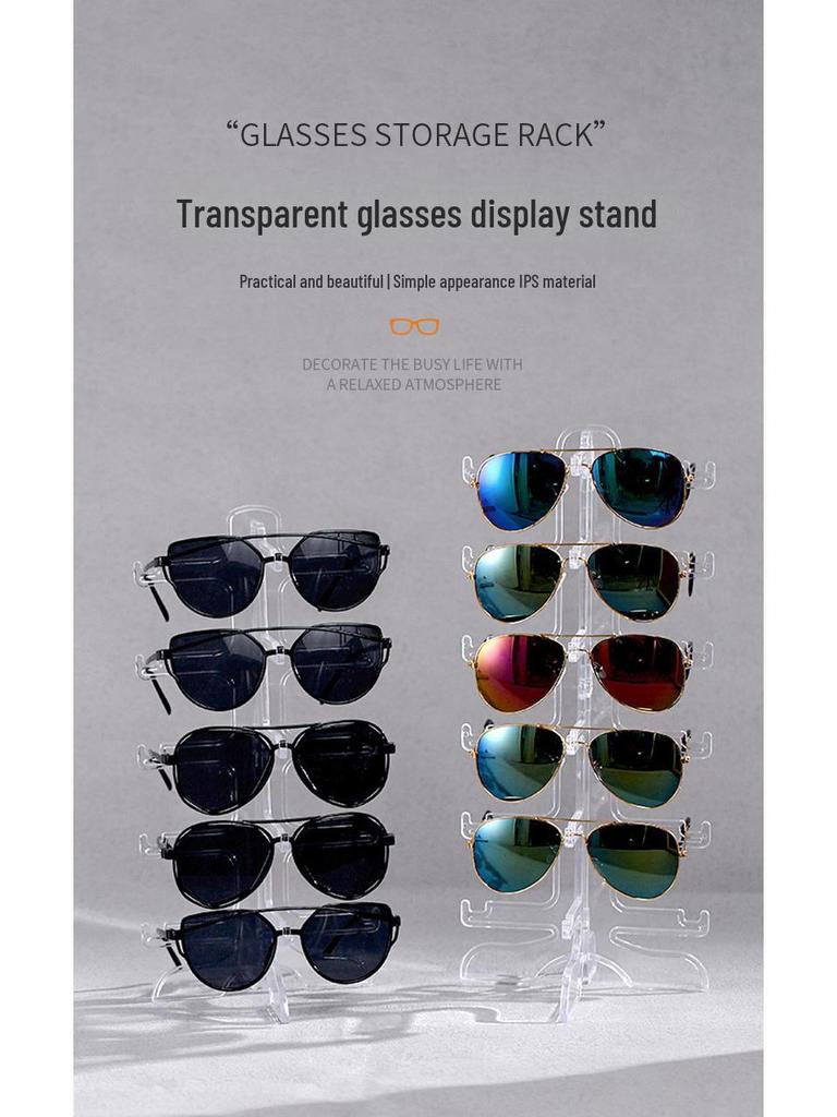 Multi-Layer Sunglasses Display Rack for Supermarkets