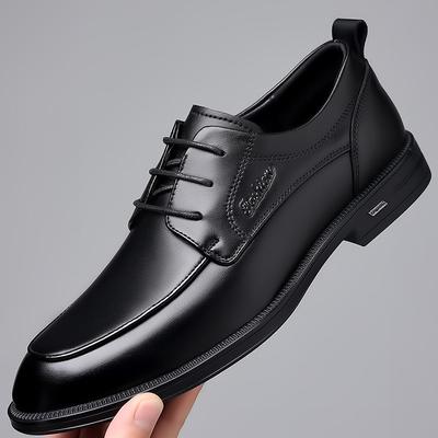 Frühling erste Schicht Rindsleder Herren Lederschuhe Koreanische Version spitz Business Casual Herrenschuhe Echtleder Britisch formell Herren Einzel Schuhe