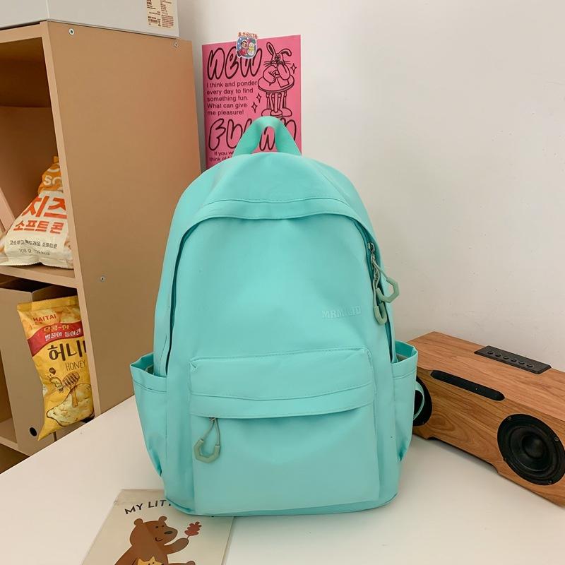 

Простой рюкзак Лесной девочки в корейском стиле для колледжа, средней школы, старшей школы, школьный рюкзак, однотонный рюкзак для девочки