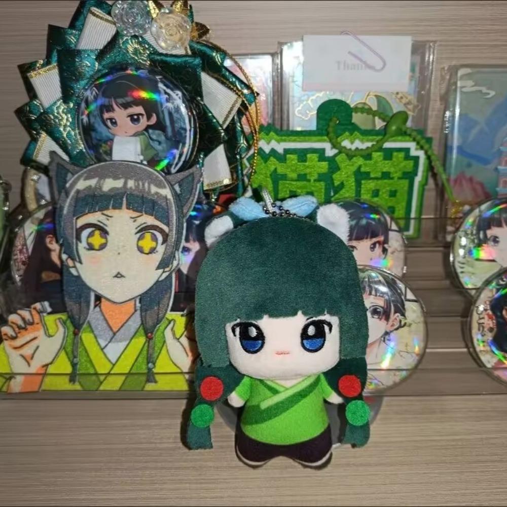 10cm Anime Maomao Apothecary Diaries Pop Sleutelhanger Pluche Pop Kusuriya Hitorigoto Tas Hangende Speeltjes Meisjes Verjaardag Kerstcadeaus