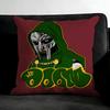 MF DDoom MadlibB Singer Cushion Cover Pillowcase Ultra Soft Skin Friendly Fabric Cloud Like Comfort Concealed Zipper
