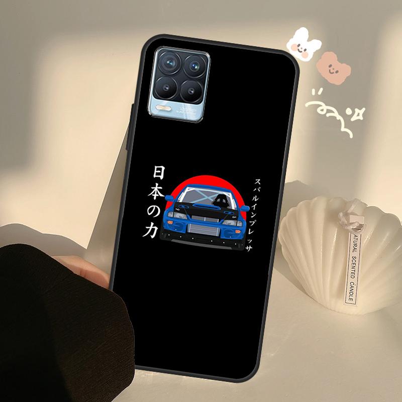 JDM Tokyo Drift Sportwagen Für Realme 8 9 Pro Plus GT Neo 2 GT Master 9i 8i Handyhülle Für OnePlus 9 10 Pro 9R Nord2