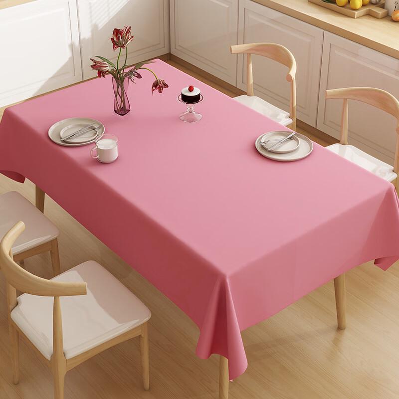 ZISIZ Elegant Faux Lambskin PVC Tablecloth