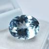 Certified Oval Cut 8.12 Ct Natural Blue Aquamarine Brilliant Loose Gemstone