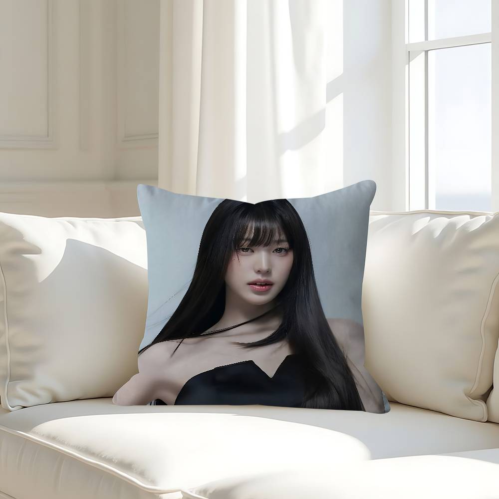 

Star J-Jang W-Wonyoungs Pillow Case Removable Washable Cushion Cover – All-Season Soft Linen 16x16Inch