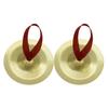 1 Pair Metal Cymbals Small Belly Dance Finger Dial Pads Children Musical Instrument Toy Metal Early Educational Baby Toy