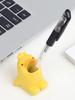 Cartoon Animal Toothbrush Holder Cute Corgi Shark Storage Stand Makeup Brush Stationery Countertop Organizer Bathroom Decoration