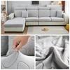 Jacquard Sofa Cover For Living Room Cationic Carving Sofa Covers Elastic Corner Sofa Seat Cushion Cover Furniture Protector