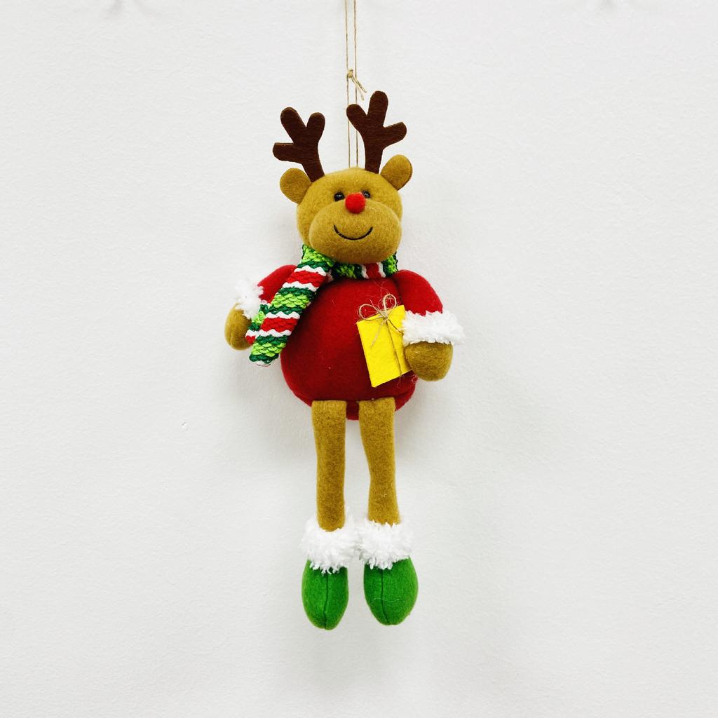 New cross-border Santa Claus snowman reindeer pendant creative Christmas tree decoration Christmas decoration supplies