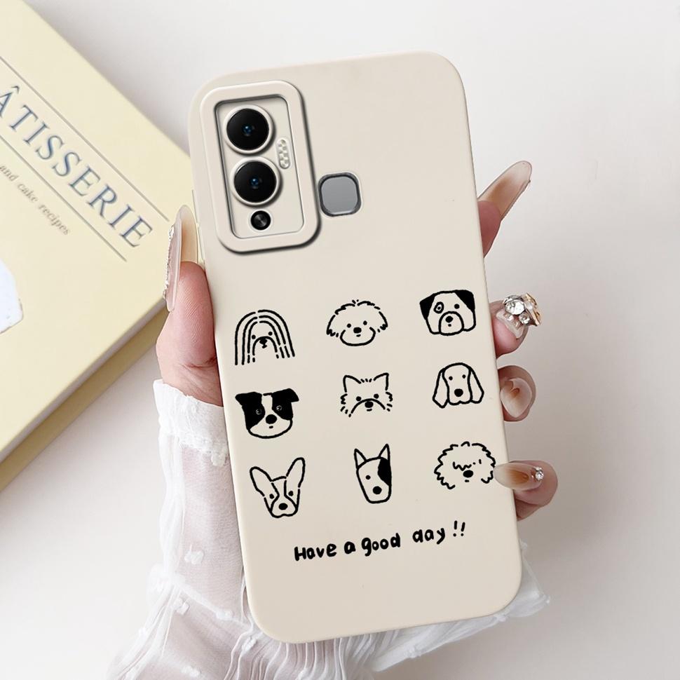 For Infinix Hot 12 Play Case Lovely Panda Painted Soft Silicone Phone Cover Case For Infinix Hot 12 Hot12 Play Fundas Capa Bags