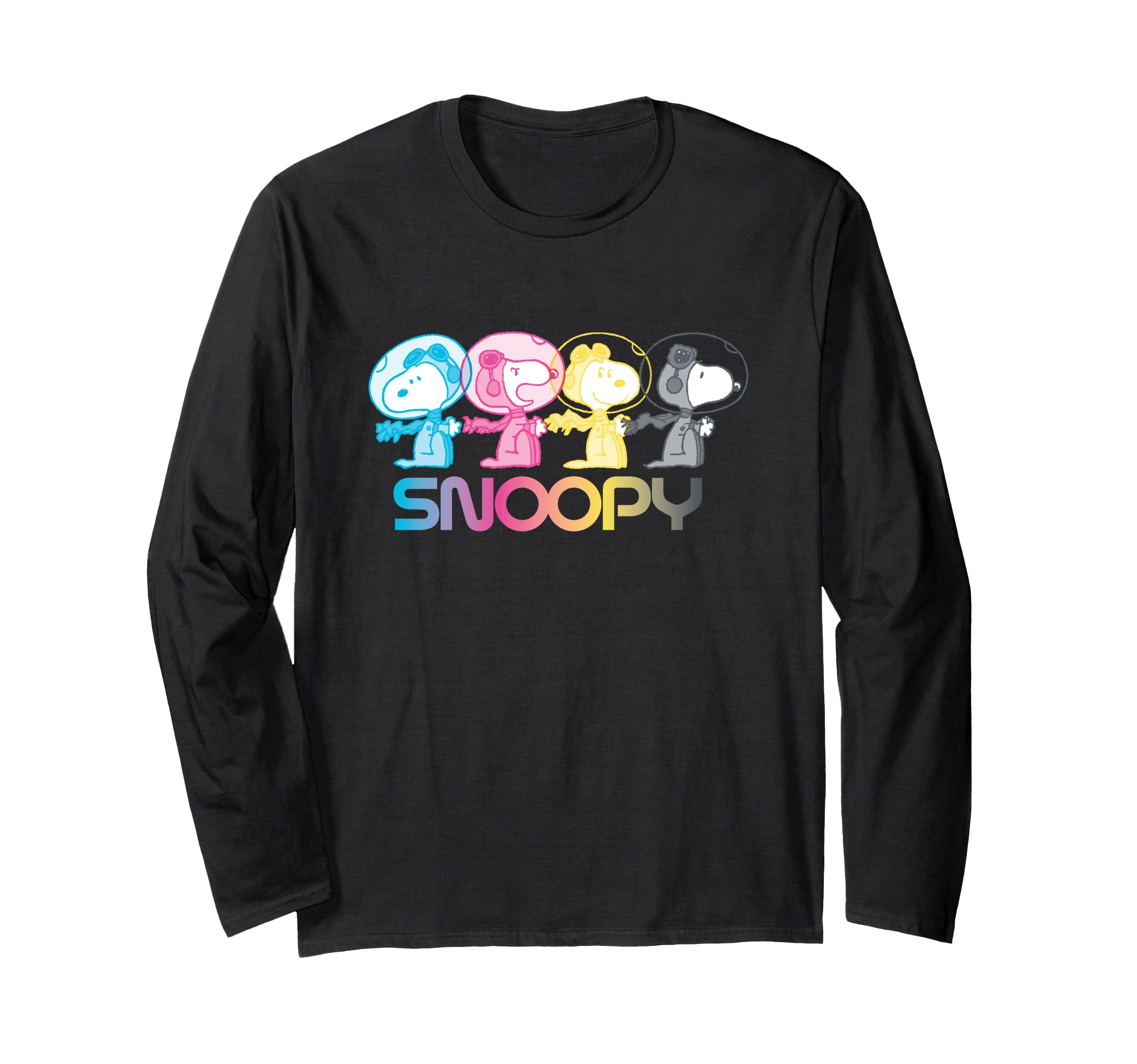 

Футболка з довгим рукавом Peanuts Snoopy Space Emotion