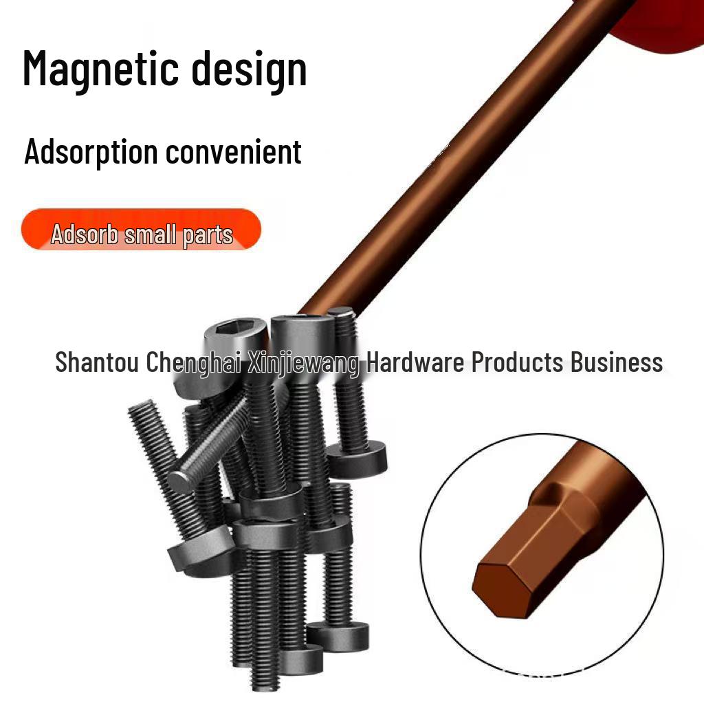 High Hardness S2 Hex Socket Screwdriver H1.5MM Wrench for Model Aircraft Disassembly, Hexagonal H2.5