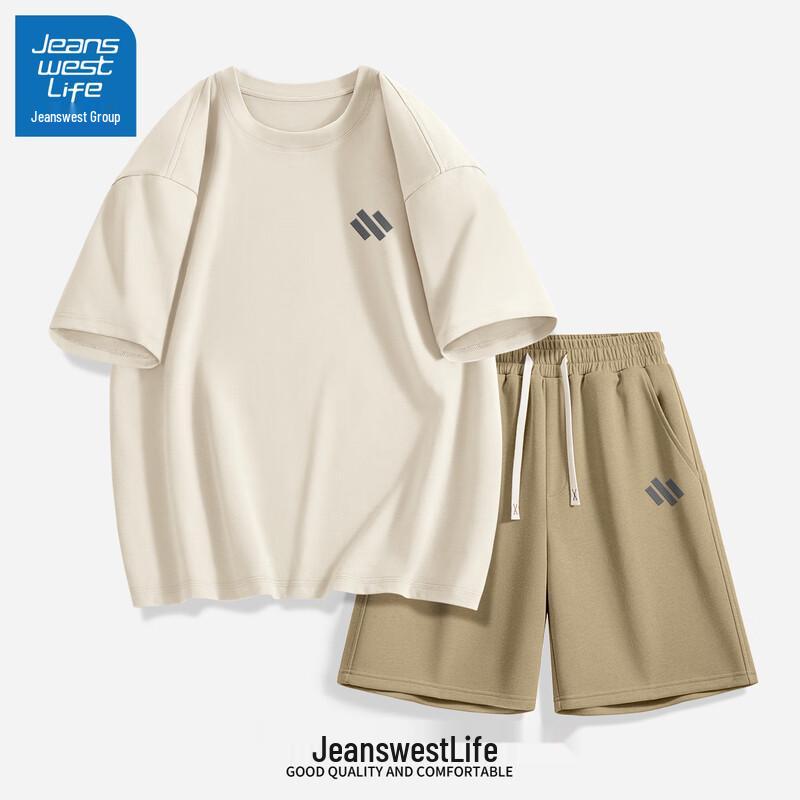 Jeanswest Men's Summer T-Shirt & Shorts Set