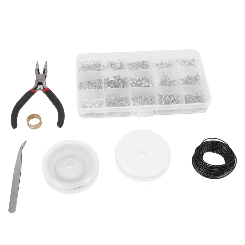 Jewelery Craft Set Transparent Box Jewelery Suppliy Kite Accessories Lobster Clasp for Jewelry Making