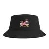 Hi Pingu Bucket Hat For Couple  FisherUnisex Hats Casual Vacation Caps Breathable Hip Hop Graphic Sun Hats