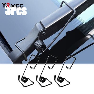 Car Wiper Booster Spring Rubber Alloy 1/2/3PCS Wiper Arms Protector Windshield Wipers Universal Wipers Springs Car Accessories