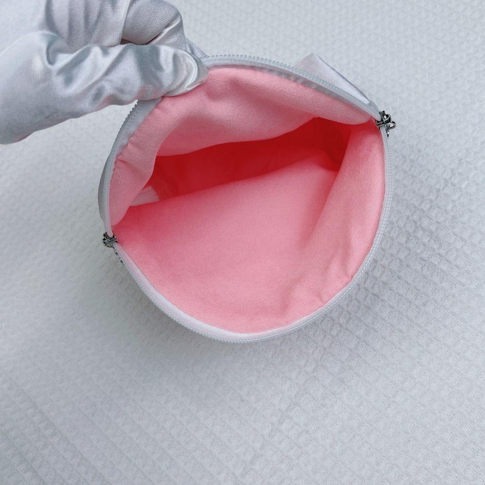 Portable Bow Purse Korean Style Cosmetic Bag Practical Sanitary Napkin Storage Bag  Women