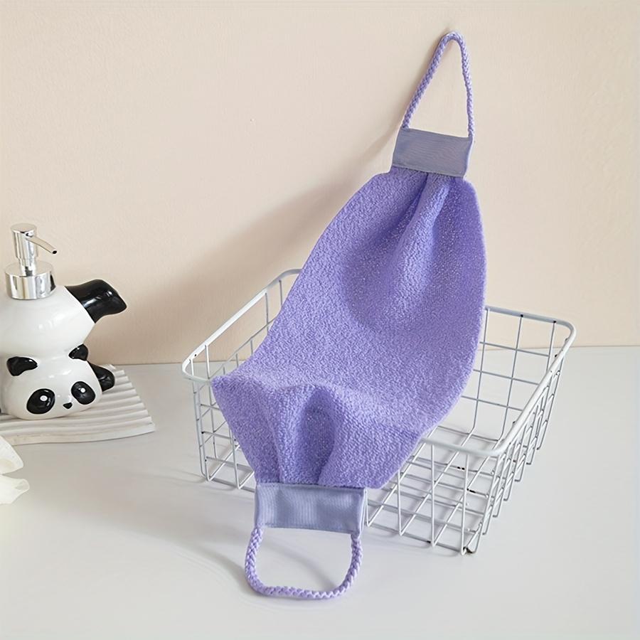 

1pc Long Exfoliating Back Scrubber Towel - Extra Long Body Scrubber for Back & Hard-to-Reach Areas, Gentle Exfoliating 30g