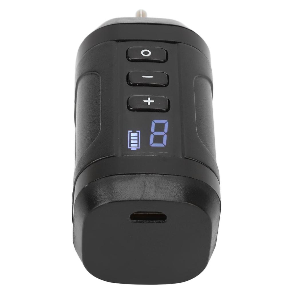 RCA Tattoo Power Supply Cordless USB 1800mAh LCD Speed Adjustable Lightweight Tattoo Pen Battery