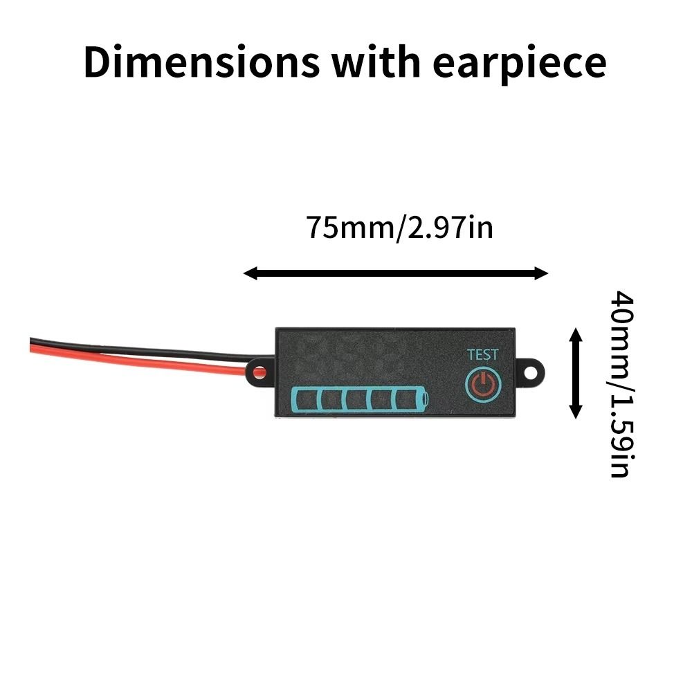 1Pcs 3S-14S Battery Level Indicator Battery Capacity Display  For Electric Vehicles and Car Tools