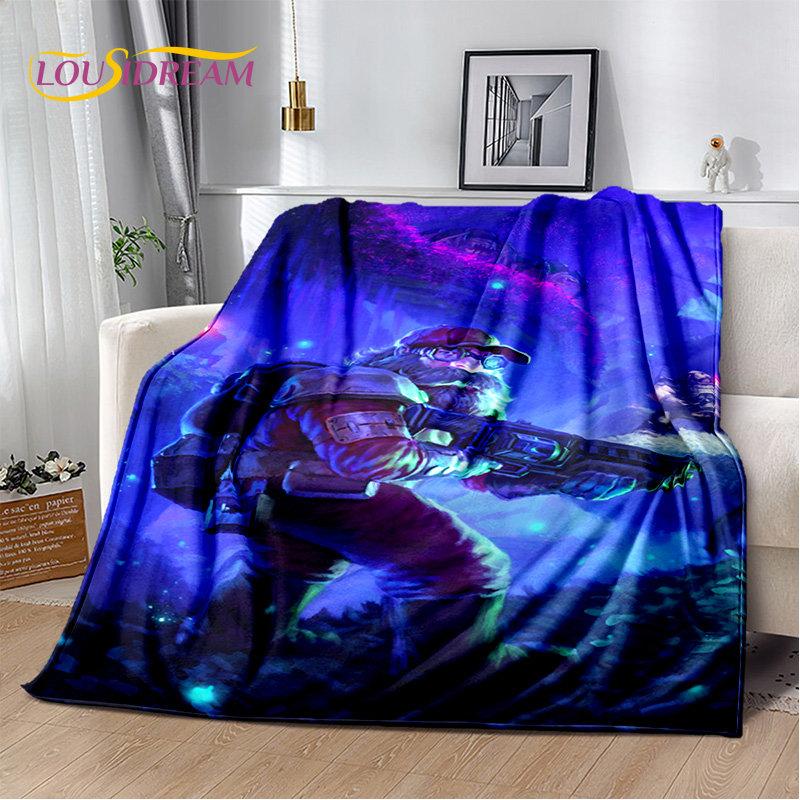 DRG Deep Rock Galactic Game Gamer Soft Plush Blanket,Flannel Blanket Throw Blanket for Living Room Bedroom Bed Sofa Picnic Cover