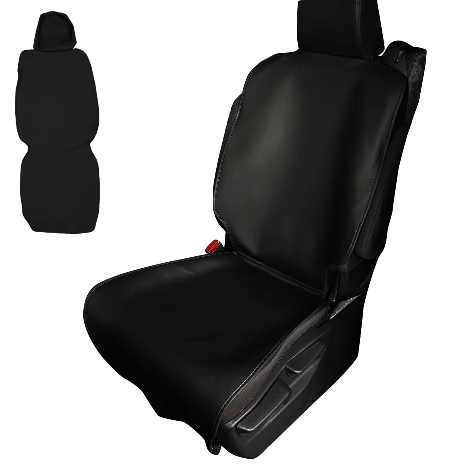 

Compatible with Noah 90 series and Voxy 90 series. Set of two second-row seat covers with ottomans (driver and passenger sides). Water-repellent leath