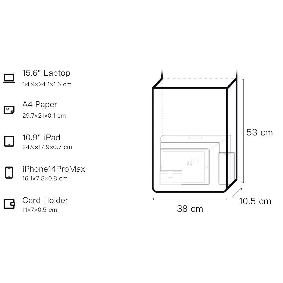 The North Face Electron 21L Reflective Rope Detail Nylon Chest Bag Men chest bag Black NN2PR58J