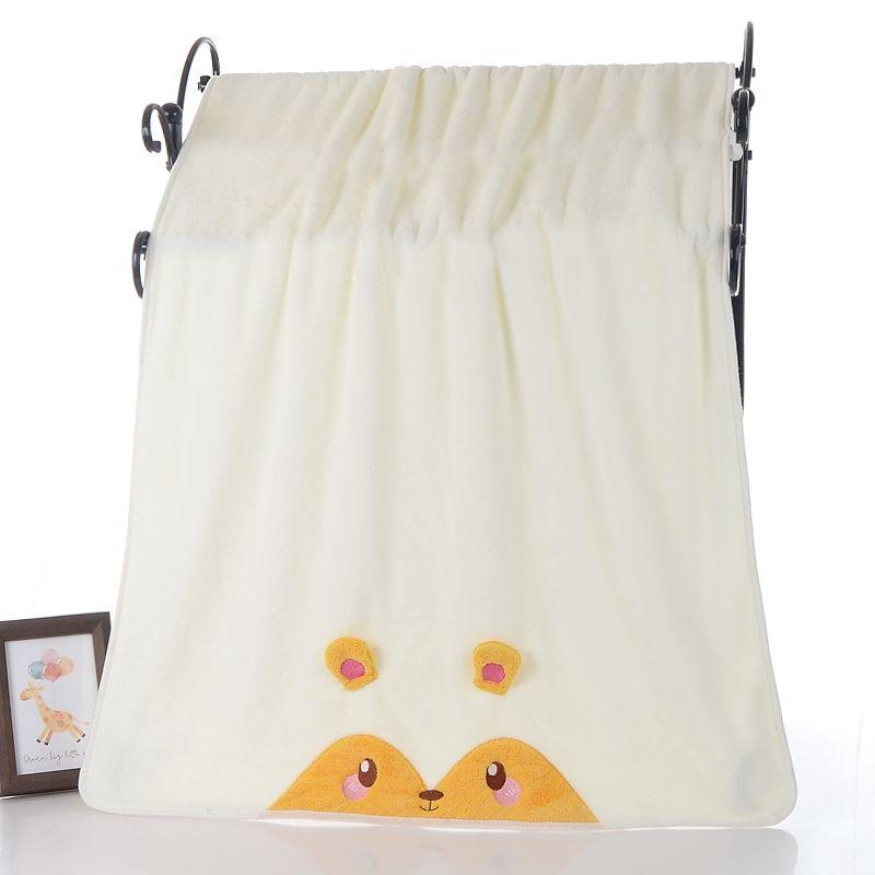 Cute Bath Towel Soft and Absorbent Suitable for Adults and Children Face Towel, Shower Towel Large Size Adult