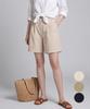 KIM YOUNG JOO GOLF Summer Pintuck Back Elastic Basic Women'S Shorts Kqmlhs08