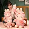 Cute Bunny Plush Toy Girl Sleeping Doll Pillow Valentine's Day Gift
