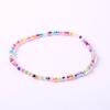 Bracelet de perles de verre, 1 pièce, style Boho, Bracelet de cheville en perles colorées