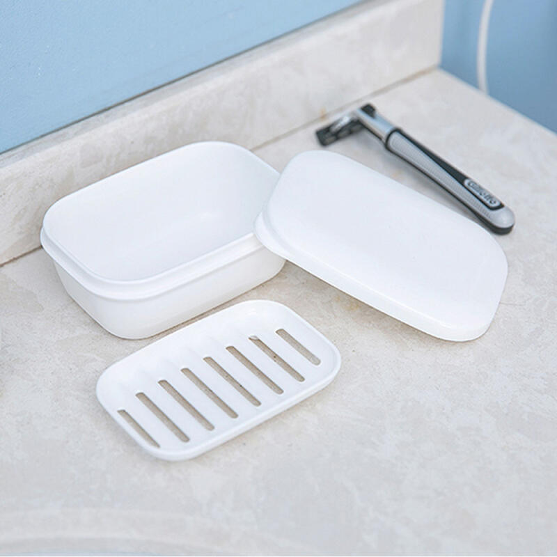 Portable soap case, soap storage box, soap dish, bathroom drain square