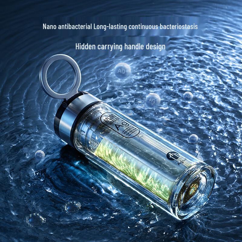 Fuguang Chamaishi Double-Layer Antibacterial Glass Tea Infuser