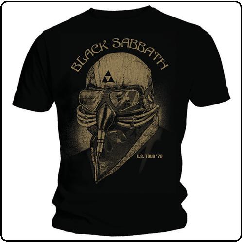 

Black Sabbath Official US Tour 78 Short Sleeved Round Neck Y2k Tshirt Men Clothing New in Top Tees Mens TShirt 2026 S
