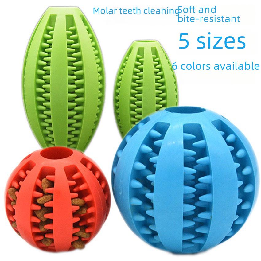 

Dog Food-Leaking Chew Ball: Interactive, Educational, and Teeth-Cleaning Watermelon Toy. Small 5cm [42g]
