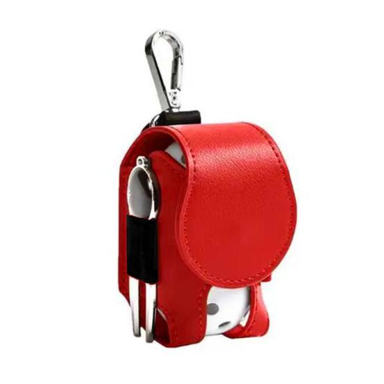 Golf Ball Pouch Golf Ball Holder Tee Bag Portable Outfit Organizer Bag Golf Accessories for Divot Repair Tool Tee Golfball