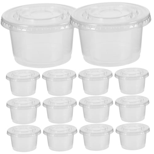 HAWILLOSCH Disposable Soup Bowls with Lids, 50-Piece 200ml Portable Porridge Cups for Salad Dressing, Dessert, and Ice Cream, Convenient for Storage a