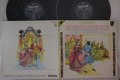 LP Record RSO BERLIN, LORIN MAAZEL - Bach Die Vier Suiten Fur Orchester  6770031 PHILIPS Netherland Classical Used