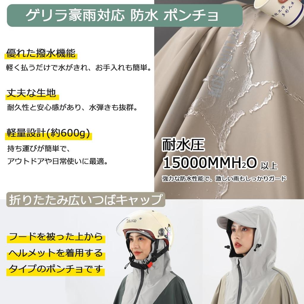 Regenponcho für mit transparentem Wasser mit Aufbewahrung zum Gehen zu zum Abholen und Bringen für für zum Abholen für leicht an- und auszuziehen