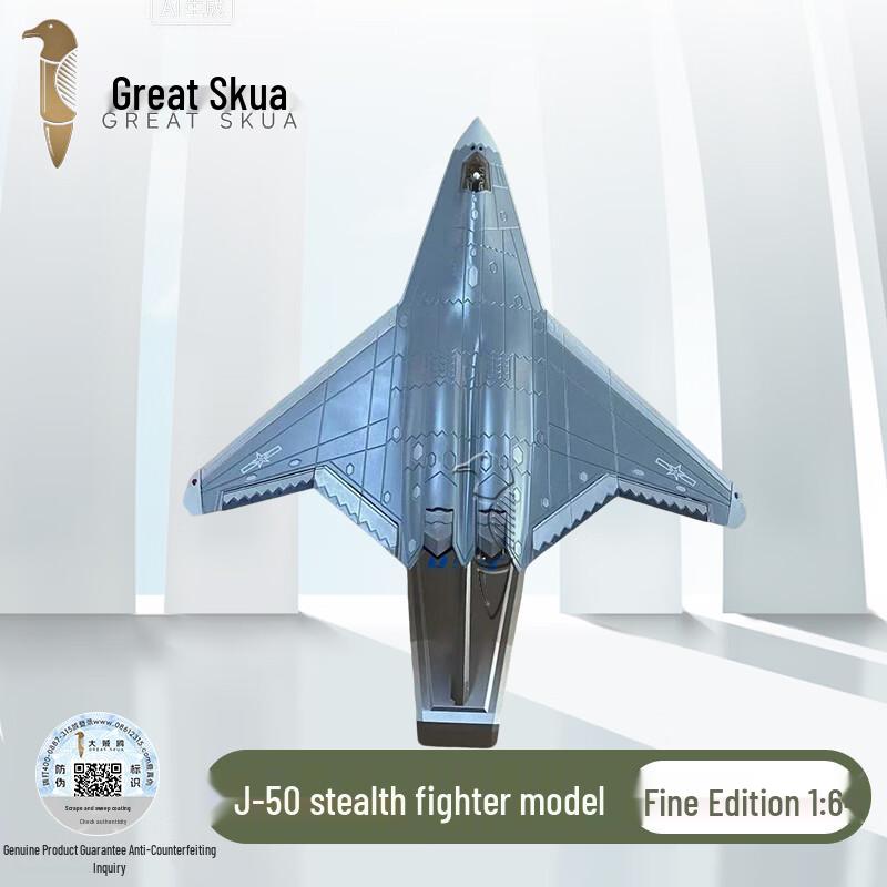 Big Skua Military Fighter Jet Alloy Scale Model 1:64 Scale