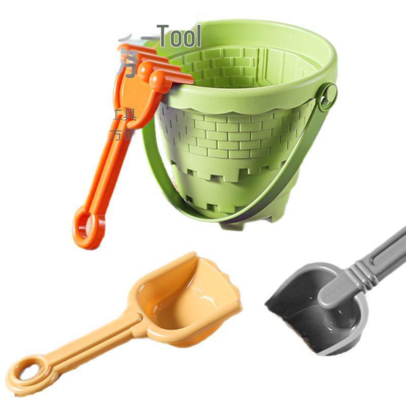 Kids' Beach Sand Toy Set: Car, Shovel, Hourglass, Bucket & More