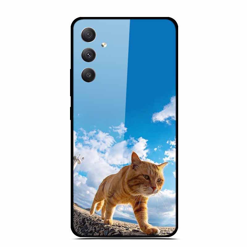 Чохол для телефону Samsung A35 5G - Персоналізоване кольорове загартоване скло, Захист від падінь.
