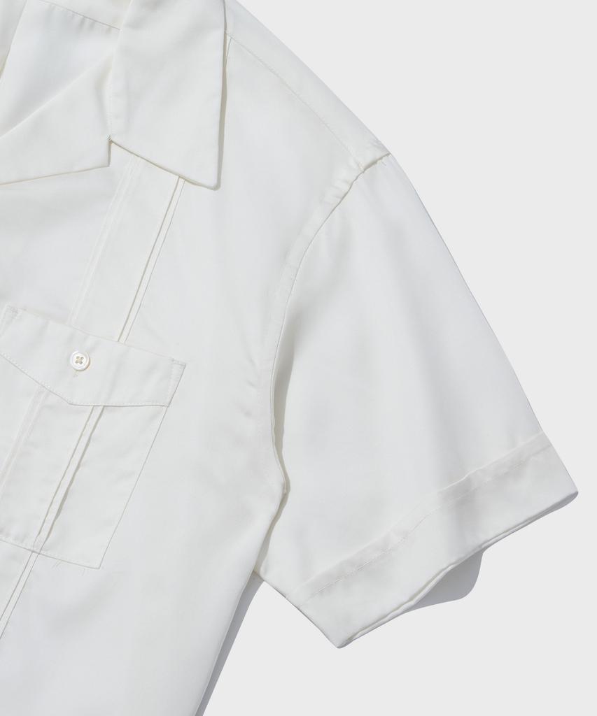 OUTSTANDING 4Pk Cuban Collar Half Shirt_Off White